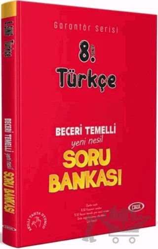 8. Sınıf Türkçe Beceri Temelli Soru Bankası – Kolektif – Data Yayınları kitap kapağı