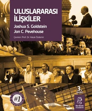 Uluslararası İlişkiler – Joshua S. Goldstein, Jon C. Pevehouse – Serbest Akademi kitap kapağı
