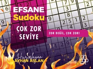 Efsane Sudoku - Çok Zor Seviye – Ayhan Aslan – Ahbap Kitap kitap kapağı