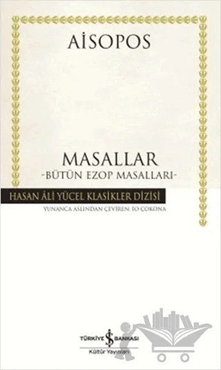 Masallar – Aisopos – İş Bankası Kültür Yayınları kitap kapağı