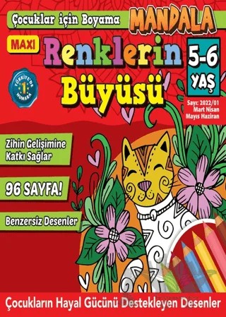 Maxi Mandala Renklerin Büyüsü 2 – Kolektif – Maxi Yayıncılık kitap kapağı
