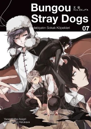 Bungou Stray Dogs 7 – Kafka Asagiri – Gerekli Şeyler Yayıncılık kitap kapağı