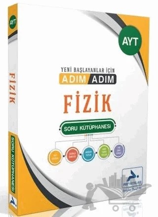 AYT Fizik Adım Adım Çözümsüz Soru Kütüphanesi – Kolektif – Paraf Yayınları kitap kapağı