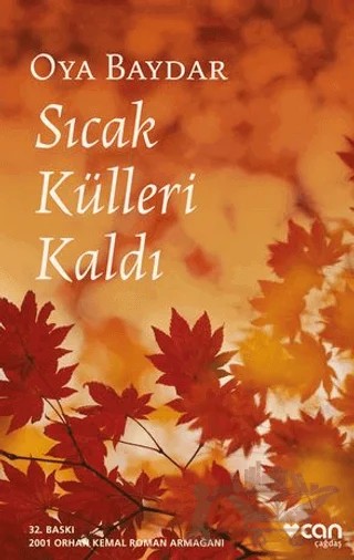 Sıcak Külleri Kaldı – Oya Baydar – Can Yayınları kitap kapağı