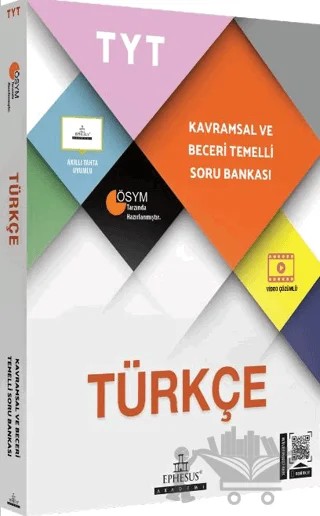 TYT Türkçe Kavramsal ve Beceri Temelli Soru Bankası – Kolektif – Ephesus Akademi kitap kapağı
