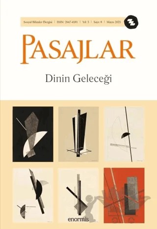 Pasajlar Sosyal Bilimler Dergisi Sayı: 8 Mayıs 2021 – Pasajlar Sosyal Bilimler Dergisi kitap kapağı