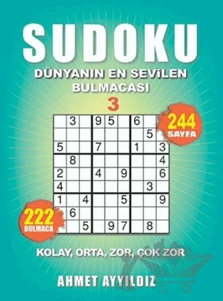 Sudoku - Dünyanın En Sevilen Bulmacası 3 – Bertan Kodamanoğlu – Olimpos Yayınları kitap kapağı