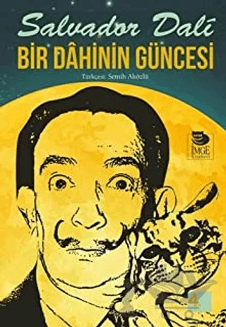 Bir Dahinin Güncesi – Salvador Dali – İmge Kitabevi Yayınları kitap kapağı