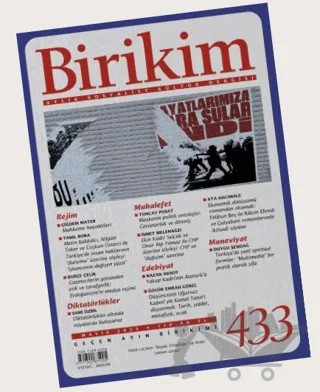 Birikim Aylık Sosyalist Kültür Dergisi Sayı: 433 Mayıs 2025 – Birikim Yayınları kitap kapağı