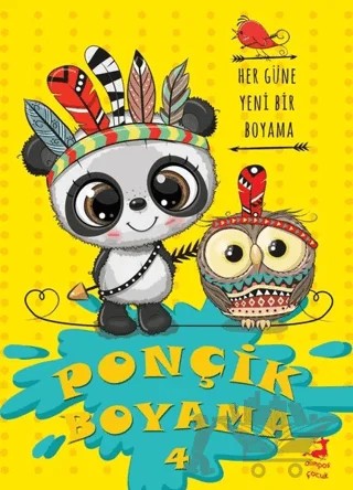Ponçik Boyama - 4 – Kolektif – Olimpos Çocuk kitap kapağı