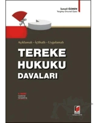 Tereke Hukuku Davaları – İsmail Özmen – Adalet Yayınevi kitap kapağı