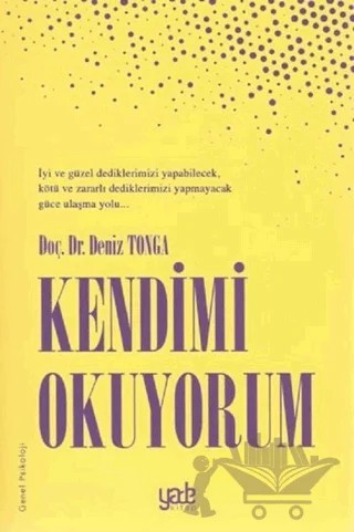 Kendimi Okuyorum – Deniz Tonga – Yade Kitap kitap kapağı