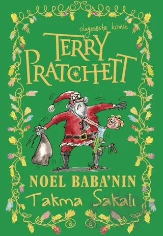 Noel Baba'nın Takma Sakalı – Terry Pratchett – Tudem Yayınları kitap kapağı