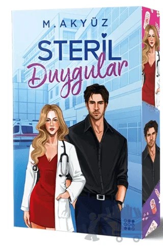 Steril Duygular - Yan Boyamalı – M. Akyüz – Dokuz Yayınları kitap kapağı