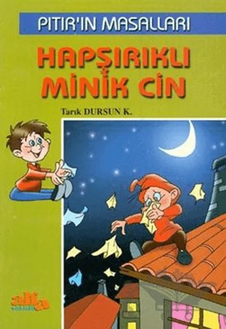 Hapşırıklı Minik Cin – Tarık Dursun K. – Büyülü Fener Yayınları kitap kapağı