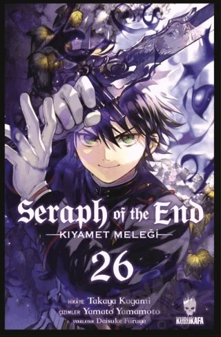 Seraph of the End - Kıyamet Meleği 26 – Takaya Kagami – Kurukafa Yayınevi kitap kapağı