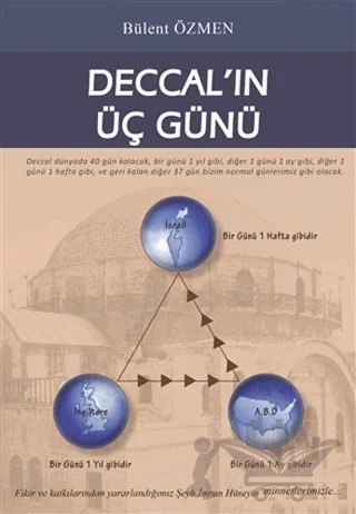 Deccal'ın Üç Günü – Bülent Özmen – Zinde Yayıncılık kitap kapağı
