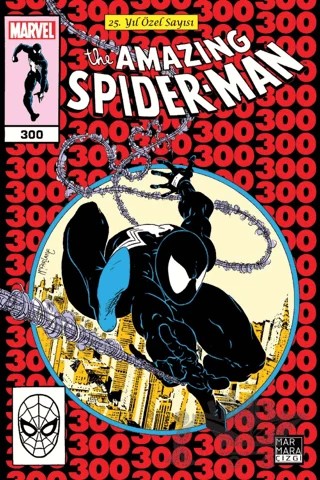 The Amazing Spider-Man - 300 – David Micheline – Marmara Çizgi kitap kapağı