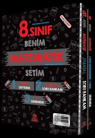 8. Sınıf Benim Matematik Setim – Seçkin Göksu – Örnek Akademi kitap kapağı