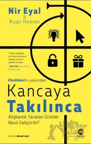 Kancaya Takılınca – Nir Eyal – Nova Kitap kitap kapağı