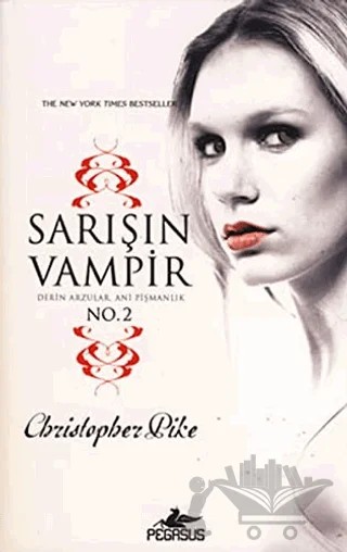 Sarışın Vampir No.2 – Christopher Pike – Pegasus Yayınları kitap kapağı