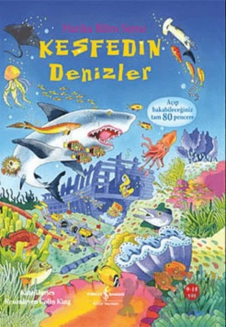 Keşfedin - Denizler – Kate Davies – İş Bankası Kültür Yayınları kitap kapağı