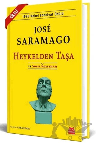 Heykelden Taşa – Jose Saramago – Kırmızı Kedi Yayınevi kitap kapağı