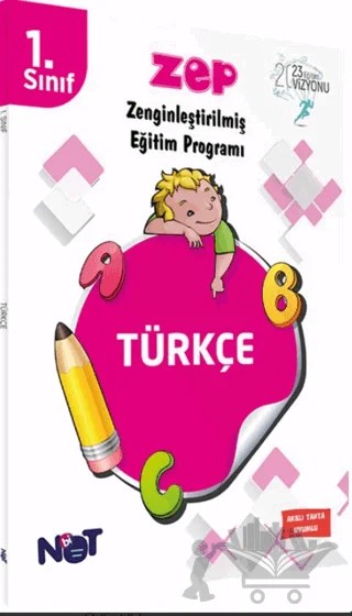 1. Sınıf Zenginleştirilmiş Eğitim Programı - Türkçe – Kolektif – Bi Not Yayınları kitap kapağı
