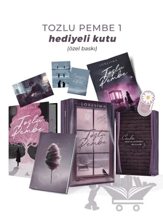 Tozlu Pembe 1 (Yan Boyamalı Hediyeli Kutu) – Loresima – Ephesus Yayınları kitap kapağı