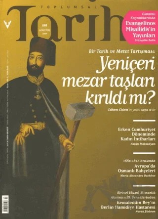 Toplumsal Tarih Dergisi Sayı: 188 – Tarih Vakfı Yurt Yayınları - Toplumsal Tarih Dergisi kitap kapağı