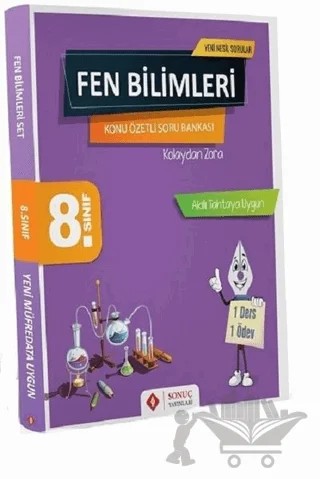 8. Sınıf Fen Bilimleri Seti – Kolektif – Sonuç Yayınları kitap kapağı