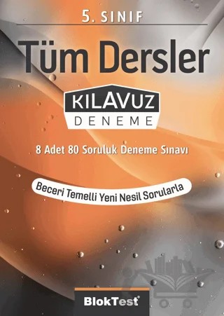 5. Sınıf Tüm Dersler Kılavuz Deneme – Kolektif – Tudem Yayınları - Bayilik kitap kapağı