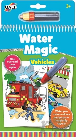 Galt Water Magic Sihirli Kitap Taşıtlar 3 Yaş+ 1004933 – Kolektif – Galt kitap kapağı