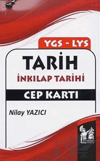 YGS - LYS Tarih Cep Kartı – Nilay Yazıcı – Altın Post Yayıncılık kitap kapağı