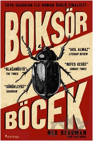 Boksör Böcek – Ned Beauman – Domingo Yayınevi kitap kapağı