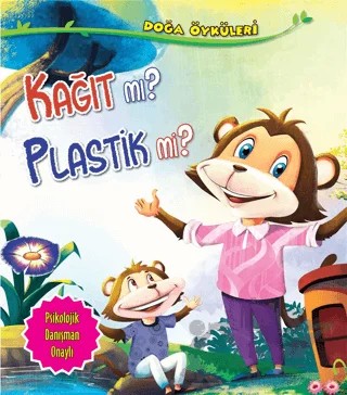 Kağıt mı? Plastik mi? – Kolektif – Parıltı Yayınları kitap kapağı