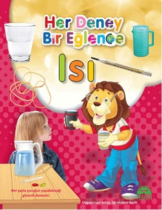 Her Deney Bir Eğlence - Isı – Kolektif – Martı Çocuk Yayınları kitap kapağı