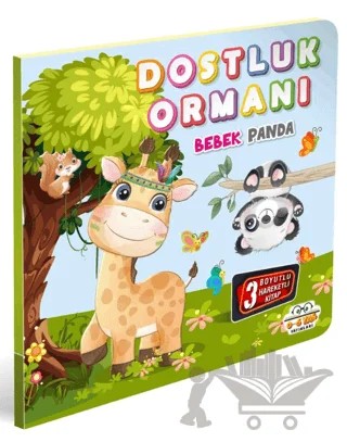 Dostluk Ormanı Bebek Panda – Kolektif – 0-6 Yaş Yayınları kitap kapağı