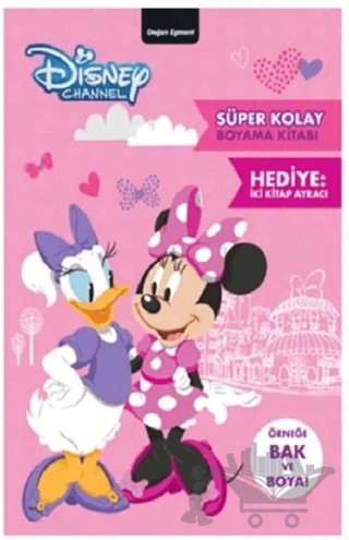 Disney Minnie Süper Kolay Boyama Kitabı – Kolektif – Doğan Egmont Yayıncılık kitap kapağı