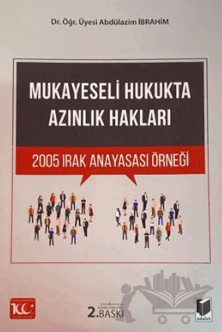Mukayeseli Hukukta Azınlık Hakları – Abdülazim İbrahim – Adalet Yayınevi kitap kapağı