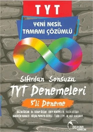 Yeni Nesil Tamamı Çözümlü Sıfırdan Sonsuza TYT Denemeleri – Kolektif – Doktrin Yayınları kitap kapağı