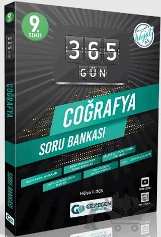 9. Sınıf Coğrafya 365 Gün Soru Bankası – Hülya İlden – Gezegen Yayıncılık kitap kapağı