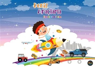 Deniz Araçlarla Boyama Kitabı – Esra Karagöz, Serpil Tütüncü – Potink Kitap kitap kapağı