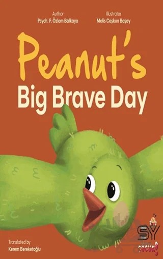 Peanut's Big Brave Day – F.Özlem Balkaya – Servet Yayınevi kitap kapağı