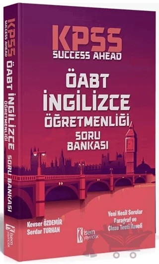 2022 KPSS ÖABT İngilizce Öğretmenliği Soru Bankası – Kevser Özdemir – İSEM Yayıncılık kitap kapağı