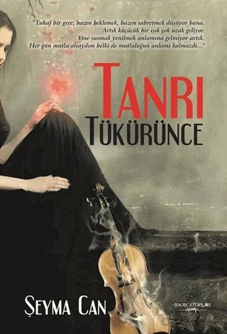 Tanrı Tükürünce – Şeyma Can – Sokak Kitapları Yayınları kitap kapağı