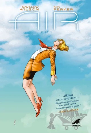 Air 1 – G. Willow Wilson – Kara Karga Yayınları kitap kapağı