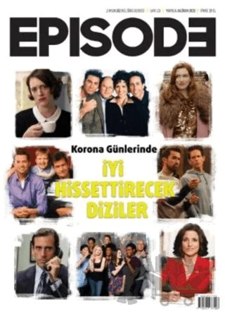 Episode İki Aylık Dizi Kültürü Dergisi Sayı: 20 Mayıs - Haziran 2020 – Episode Dergisi kitap kapağı