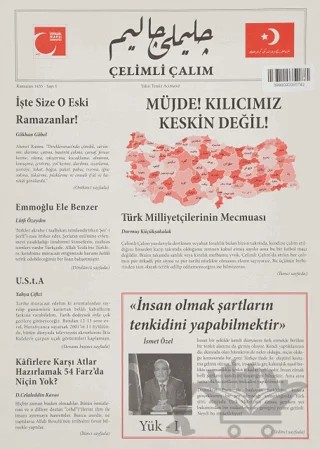 Çelimli Çalım Dergisi Sayı: 1 – Çelimli Çalım Dergisi Yayınları kitap kapağı