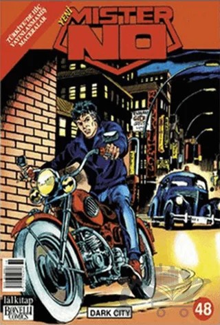 Yeni Mister No Sayı: 48 Dark City – Lal Kitap kitap kapağı